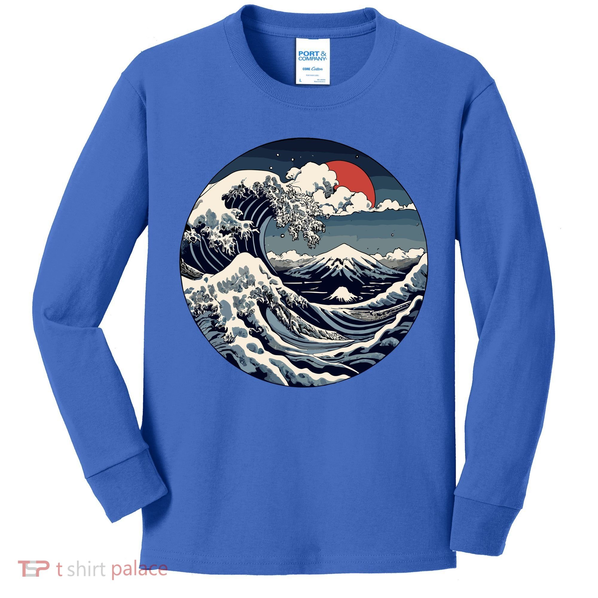 The Great Retro Wave Kids Long Sleeve Shirt