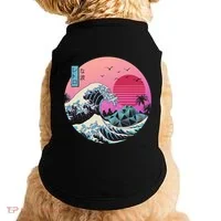 The Great Retro Wave Doggie Tank thumb 0