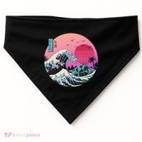 The Great Retro Wave USA-Made Doggie Bandana thumb 0