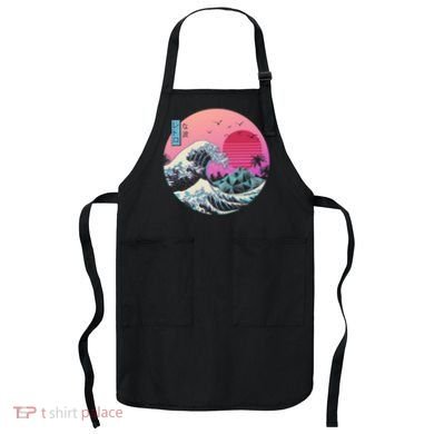 The Great Retro Wave Apron