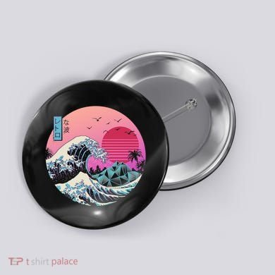 The Great Retro Wave Button