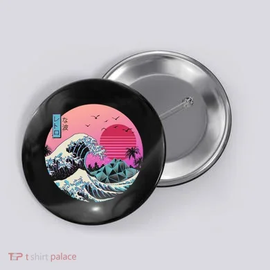 The Great Retro Wave Button