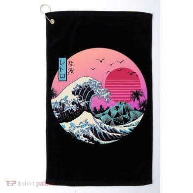 The Great Retro Wave Golf Towel