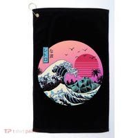 The Great Retro Wave Golf Towel thumb 0