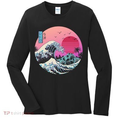 The Great Retro Wave Women's Long Sleeve Shirt