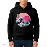 The Great Retro Wave Kids Hoodie thumb 4