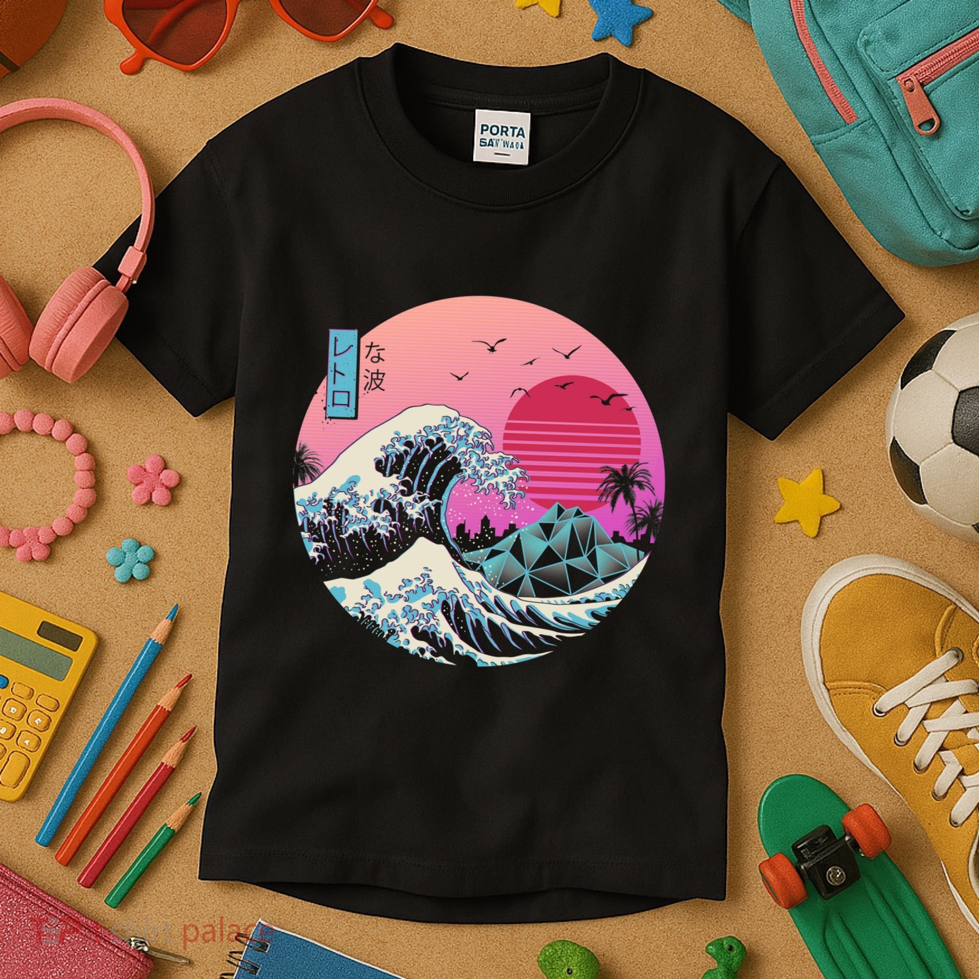 The Great Retro Wave Kids T-Shirt