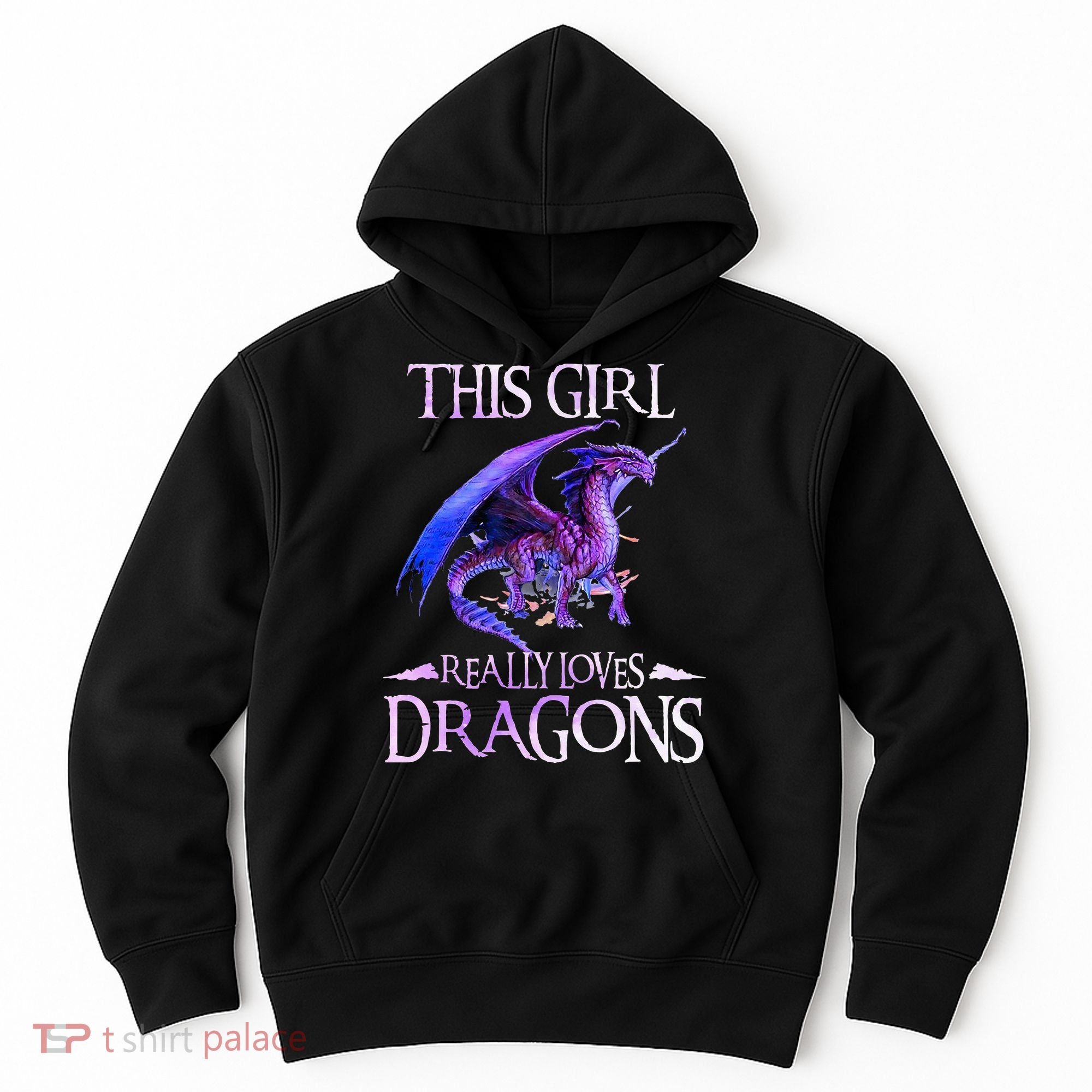 This Girl Really Loves Dragons Dragon Lover Hoodie
