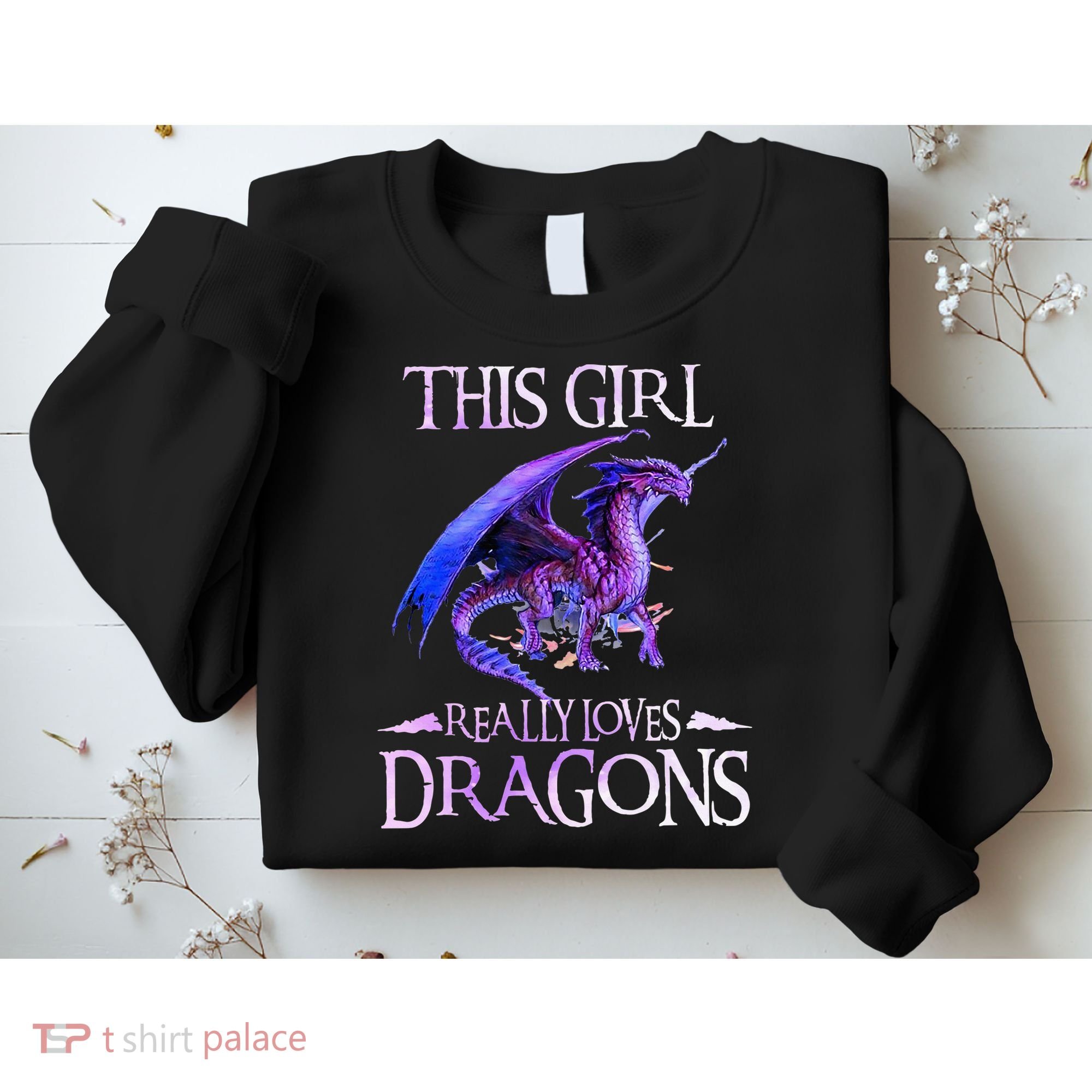This Girl Really Loves Dragons Dragon Lover Sweatshirt