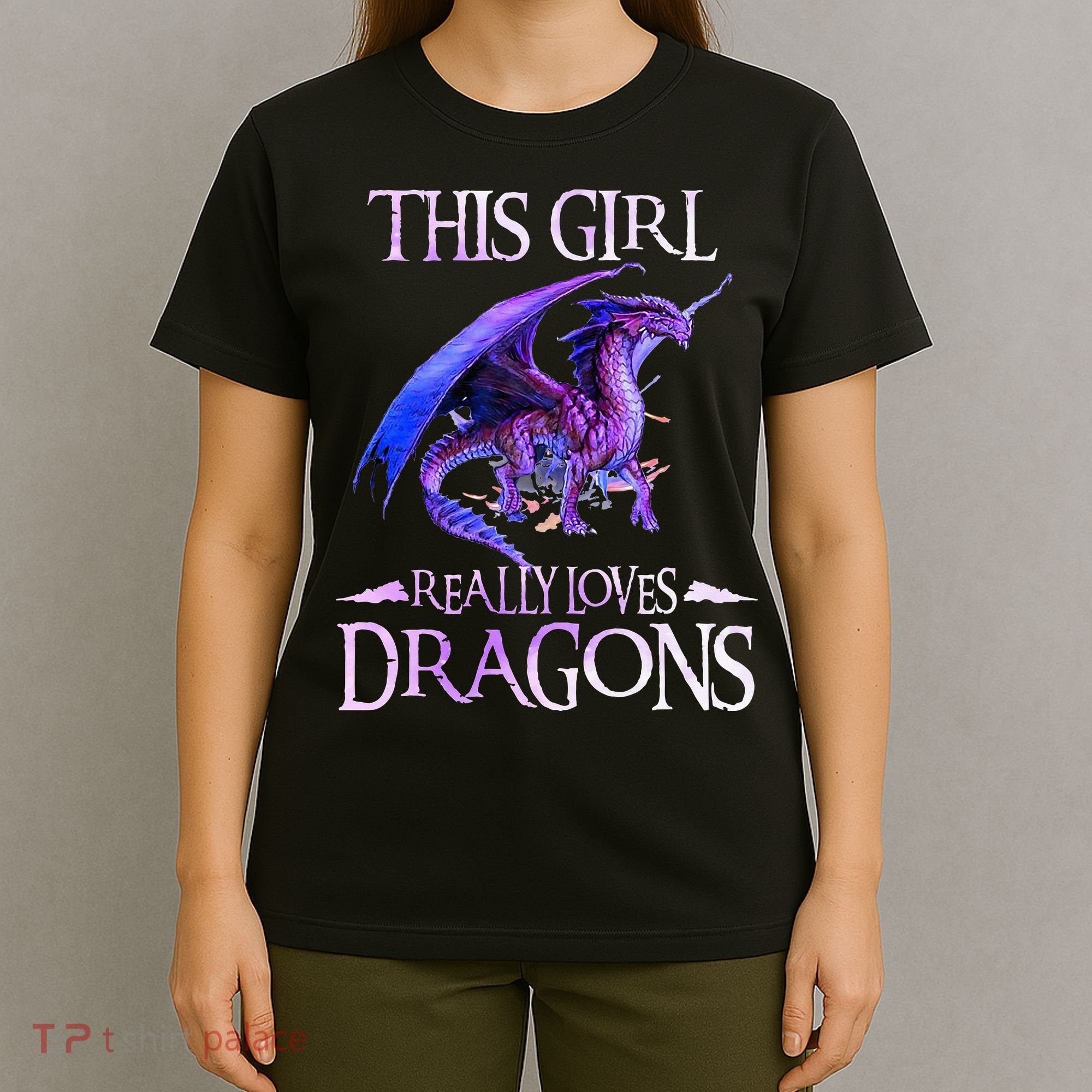 This Girl Really Loves Dragons Dragon Lover T-Shirt