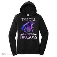 This Girl Really Loves Dragons Dragon Lover Women's Hoodie thumb 0