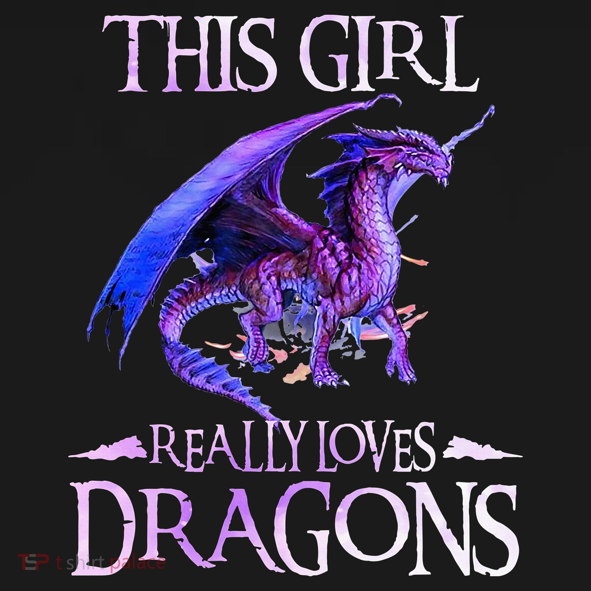 This Girl Really Loves Dragons Dragon Lover Women's Hoodie