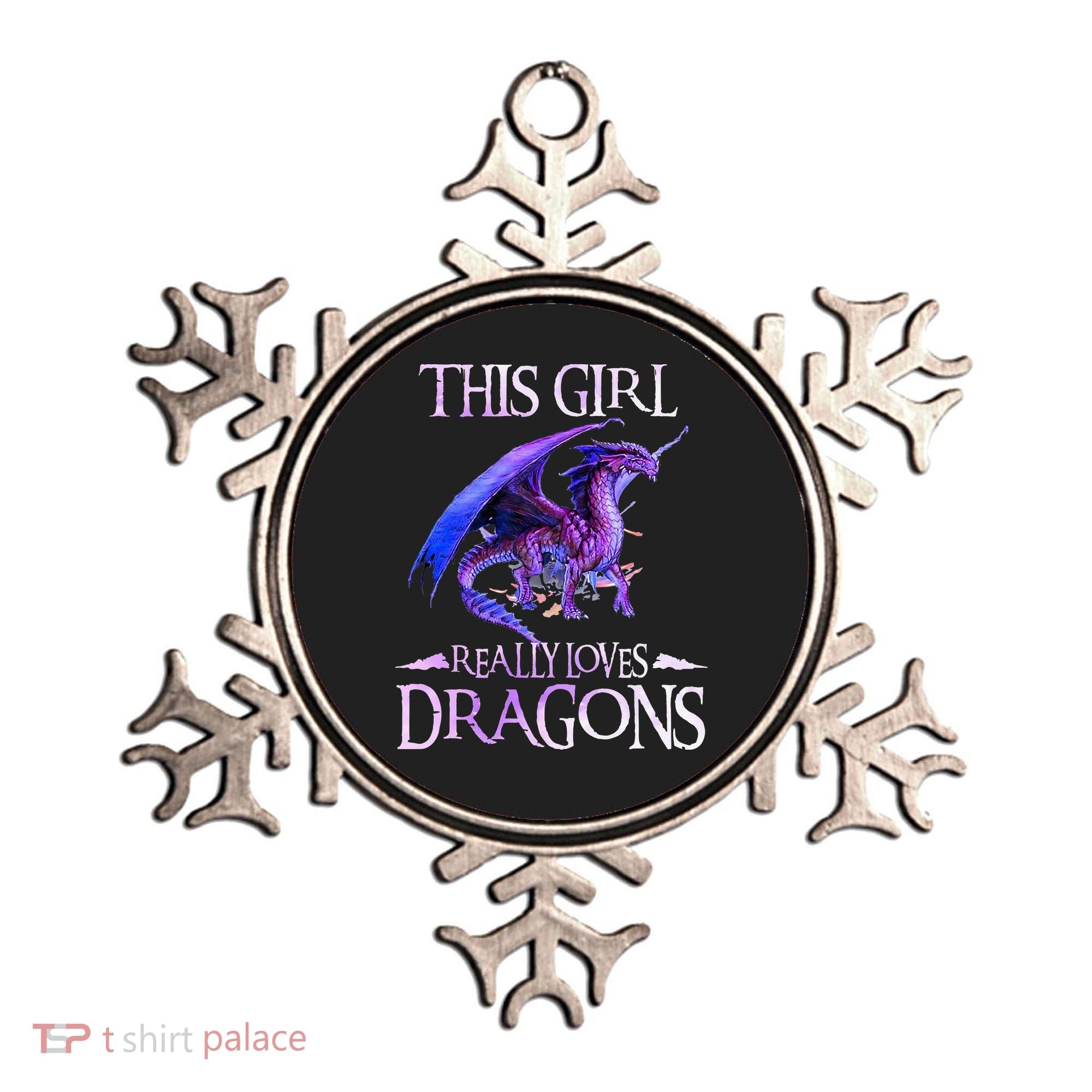 This Girl Really Loves Dragons Dragon Lover Ornament