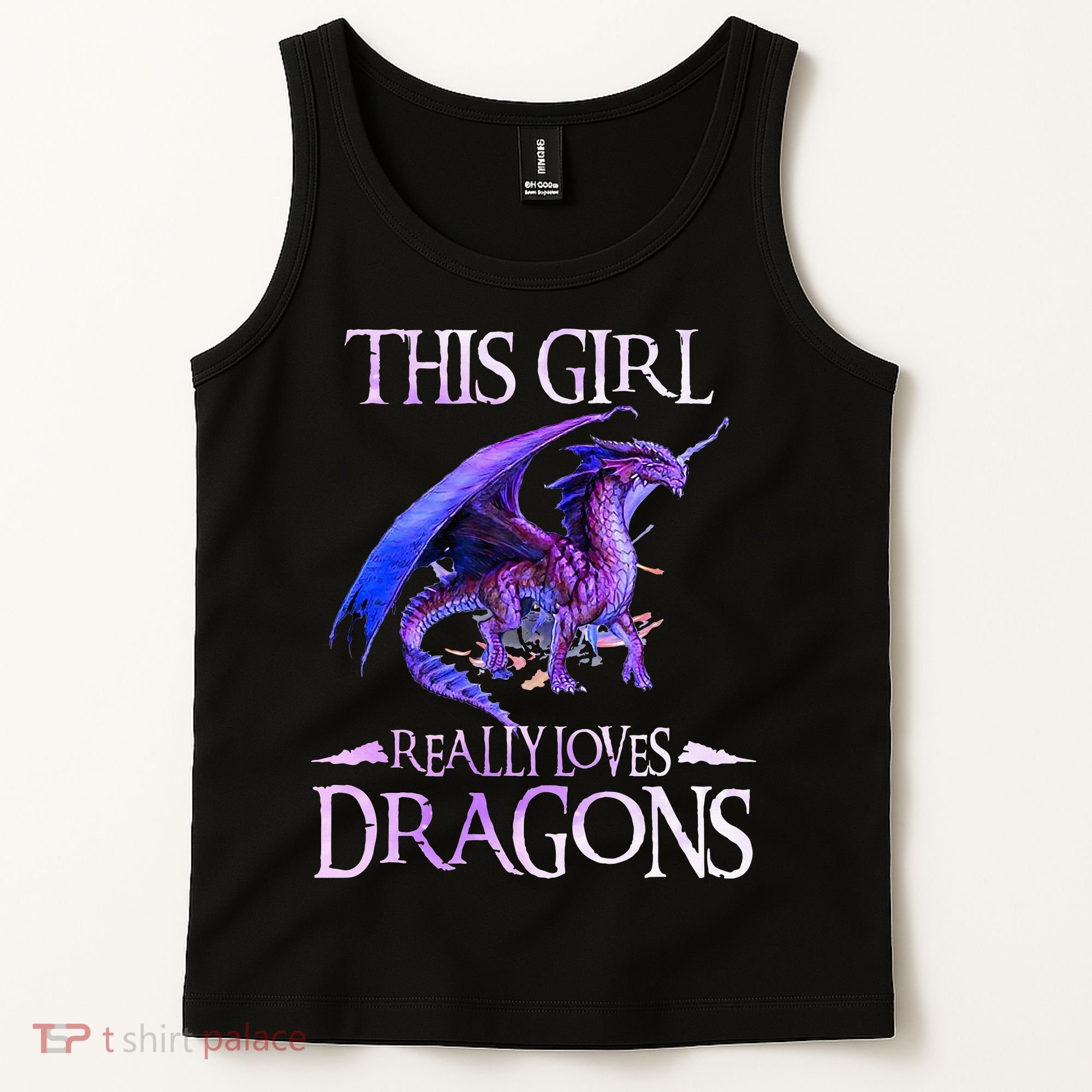 This Girl Really Loves Dragons Dragon Lover Tank Top