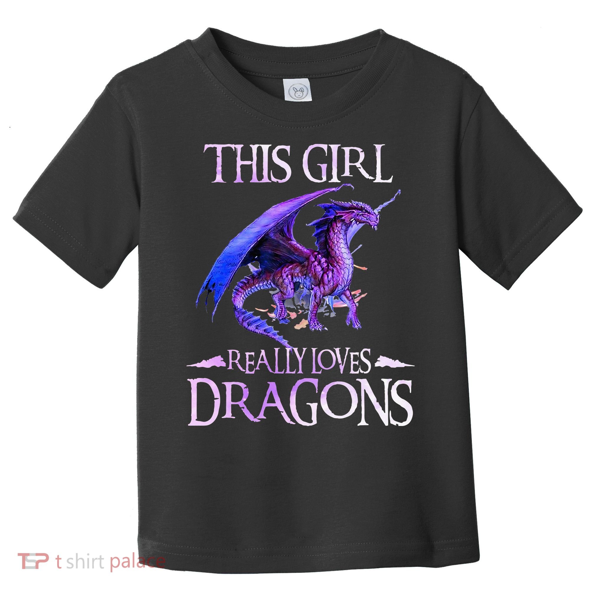 This Girl Really Loves Dragons Dragon Lover Toddler T-Shirt