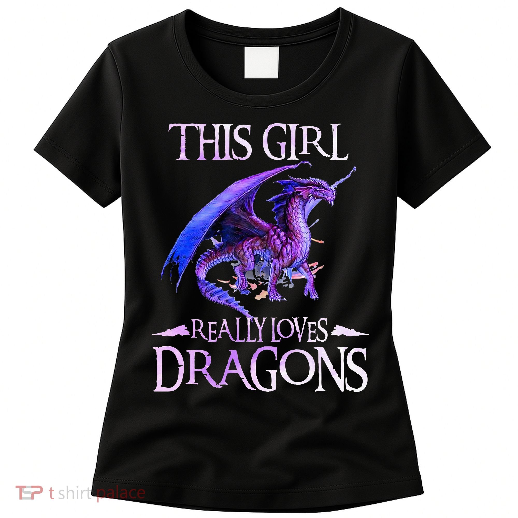 This Girl Really Loves Dragons Dragon Lover Women's T-Shirt