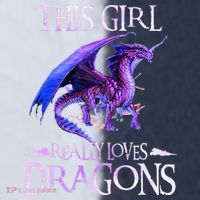 This Girl Really Loves Dragons Dragon Lover Sport-Tek Competitor United Soccer Jersey thumb 4