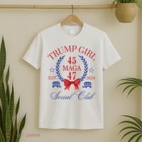 Trump Girl Retro Political Taking Back America T-Shirt thumb 2