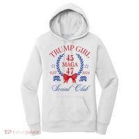 Trump Girl Retro Political Taking Back America Women's Hoodie thumb 0