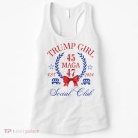 Trump Girl Retro Political Taking Back America Women's Tank Top thumb 0