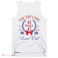 Trump Girl Retro Political Taking Back America Tank Top thumb 0