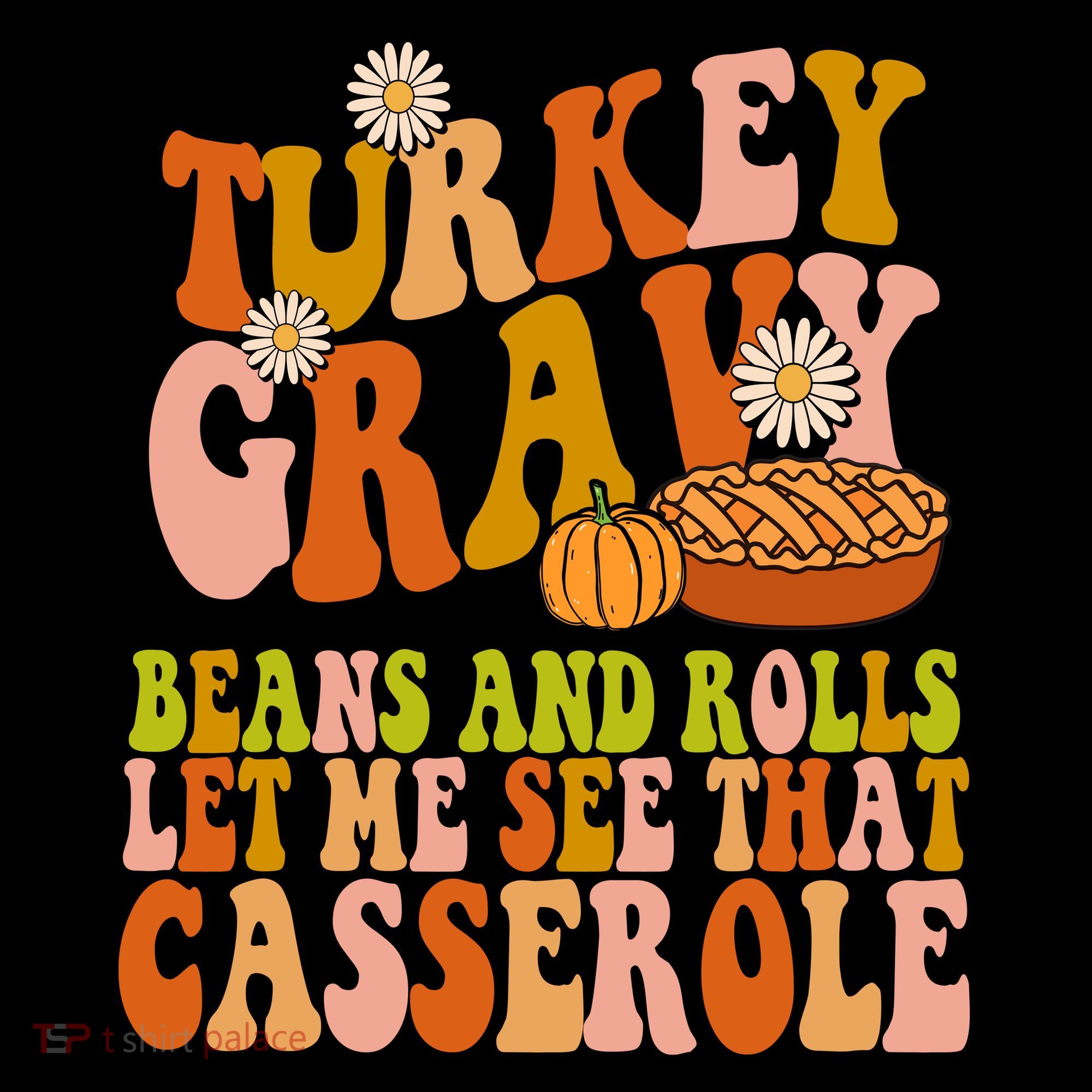 Turkey Gravy Retro Groovy Thanksgiving Food Coffee Mug