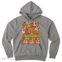 Turkey Gravy Retro Groovy Thanksgiving Food Hoodie thumb 0