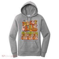 Turkey Gravy Retro Groovy Thanksgiving Food Women's Hoodie thumb 0