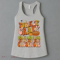 Turkey Gravy Retro Groovy Thanksgiving Food Women's Tank Top thumb 3