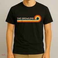 The Growlers Retro Stripes Musician Vintage T-Shirt thumb 3