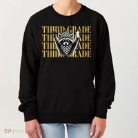 Third Grade Raccoon Back To School Women's Sweatshirt thumb 0
