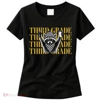 Third Grade Raccoon Back To School Women's T-Shirt thumb 0