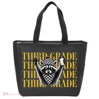 Third Grade Raccoon Back To School Tote Bag thumb 0