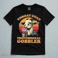 Throat Goat Retro Inappropriate Adult Humor Funny Gag Memes T-Shirt thumb 5