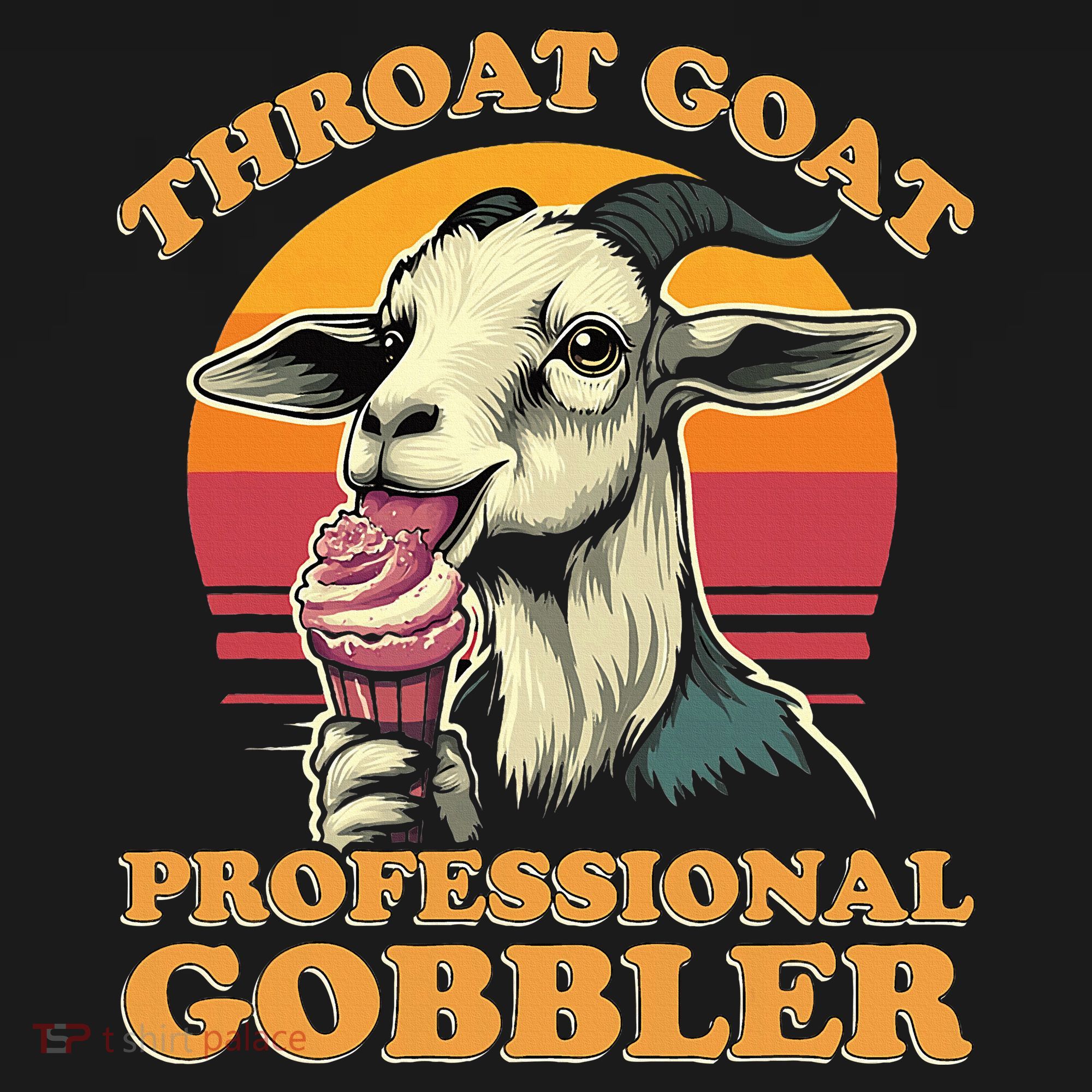 Throat Goat Retro Inappropriate Adult Humor Funny Gag Memes Women's Hoodie