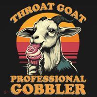 Throat Goat Retro Inappropriate Adult Humor Funny Gag Memes Women's Tank Top thumb 5