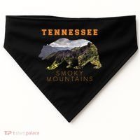 Tennessee Great Smoky Mountains USA-Made Doggie Bandana thumb 0