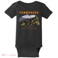 Tennessee Great Smoky Mountains Baby Bodysuit thumb 0