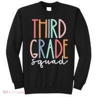 Third Grade Squad 3rd Grade Teacher Crew Back To School Team Sweatshirt thumb 0