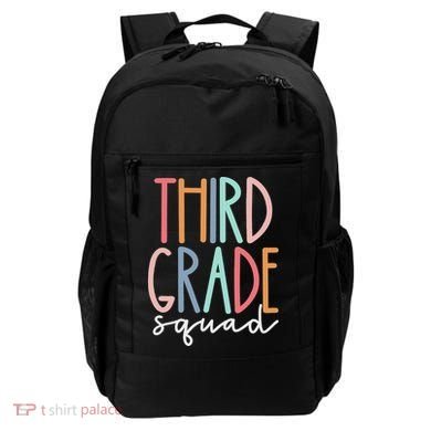 Third Grade Squad 3rd Grade Teacher Crew Back To School Team Backpack