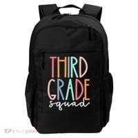 Third Grade Squad 3rd Grade Teacher Crew Back To School Team Backpack thumb 0