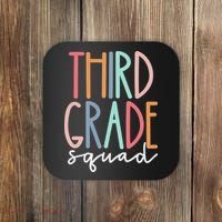Third Grade Squad 3rd Grade Teacher Crew Back To School Team Coaster thumb 0