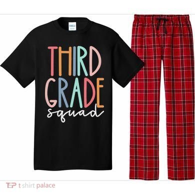 Third Grade Squad 3rd Grade Teacher Crew Back To School Team Pajama Set