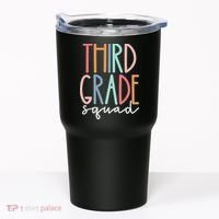 Third Grade Squad 3rd Grade Teacher Crew Back To School Team Tumbler thumb 0