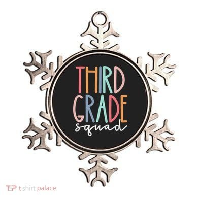 Third Grade Squad 3rd Grade Teacher Crew Back To School Team Ornament