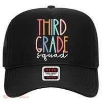 Third Grade Squad 3rd Grade Teacher Crew Back To School Team Hat thumb 0