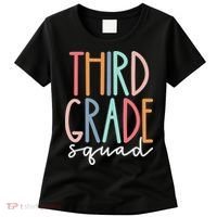 Third Grade Squad 3rd Grade Teacher Crew Back To School Team Women's T-Shirt thumb 0