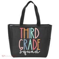 Third Grade Squad 3rd Grade Teacher Crew Back To School Team Tote Bag thumb 0