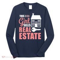 This Girl Sells Real Estate Real Estate Agent Long Sleeve Shirt thumb 0