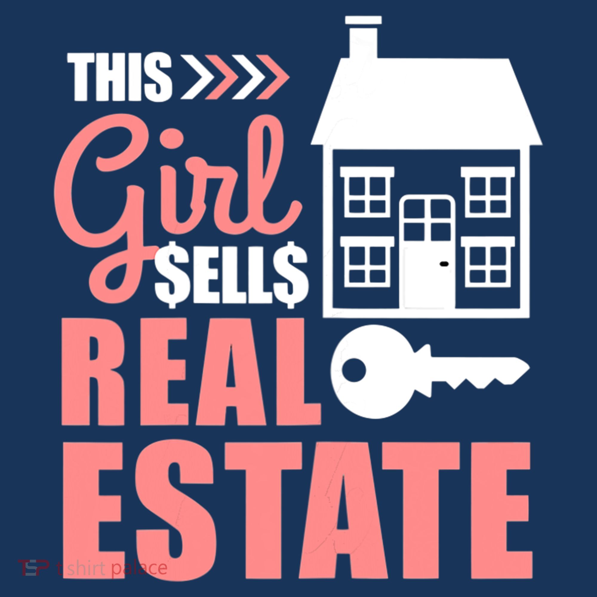 This Girl Sells Real Estate Real Estate Agent Long Sleeve Shirt